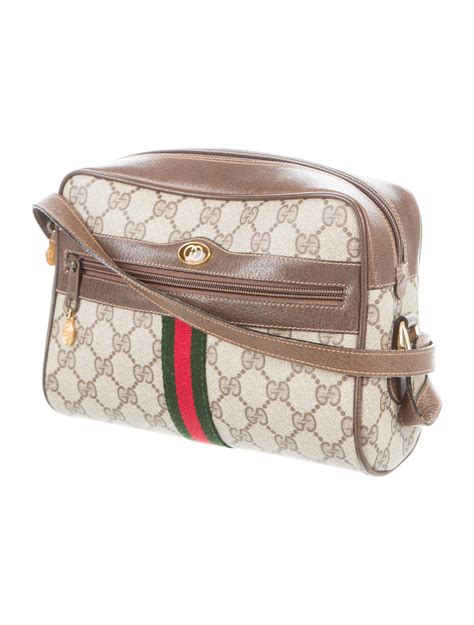 gucci flat crossbody bag|gucci crossbody vintage bag.